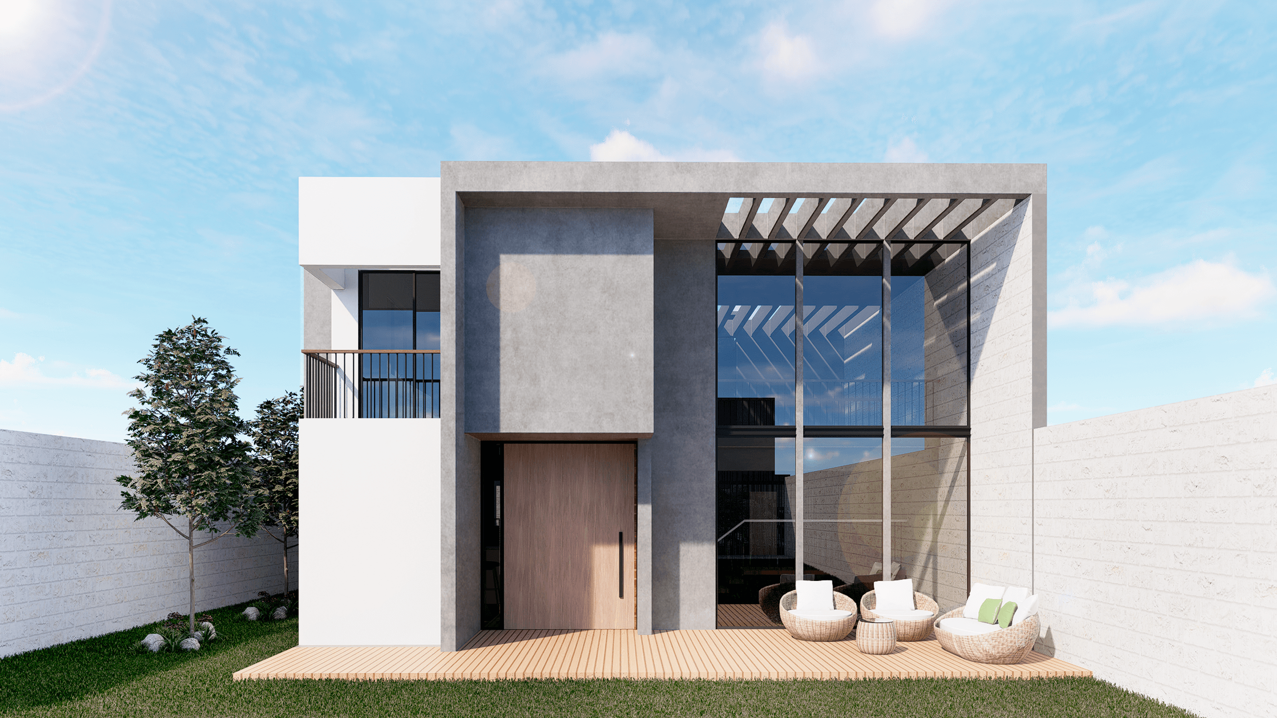 Casa Fachada Interior